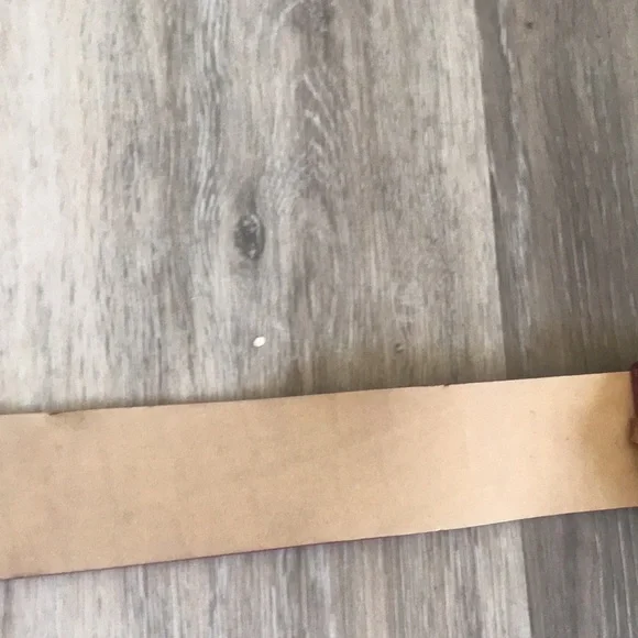 Garuglier’s leather belt XL maroon purple stones silver buckle made in … - Picture 15 of 17